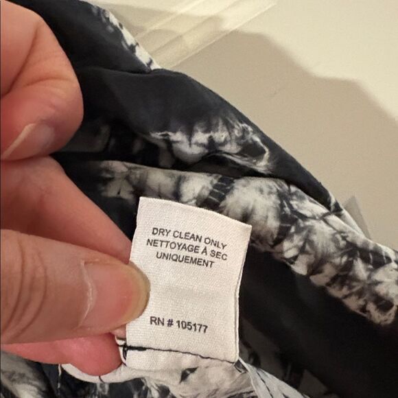 ULLA JOHNSON Akshara Hand Dyed Diamond Shibori Midi Dress - Picture 7 of 10